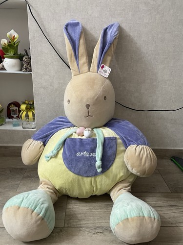 Peluche coniglio pasquale - peluche,