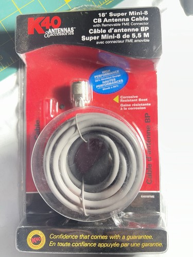 K40 rg8 mini cavo con - k40, 18’
