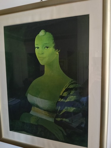 Quadro gioconda africana - quadro,