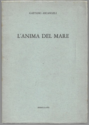 Arcangeli gaetano anima del - arcangeli, l'anima