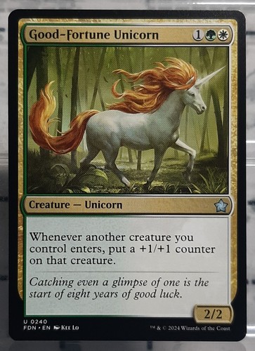 Good fortune unicorn - good-fortune,