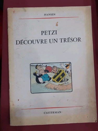 Petzi découvre trésor - bd, un