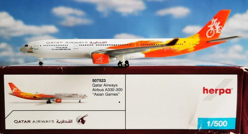 Herpa wings 500 qatar - herpa,