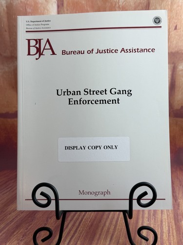 Urban street gang enforcement - street,