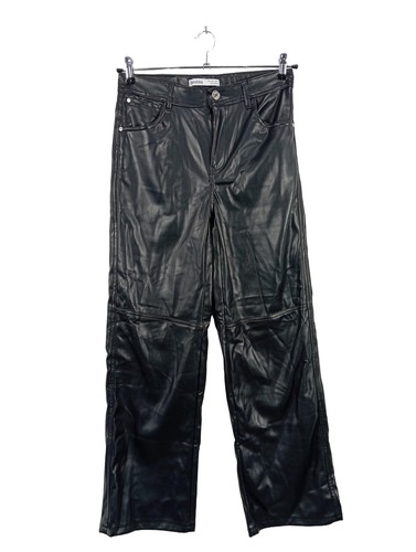 Bershka pantaloni ecopelle - pantaloni, in