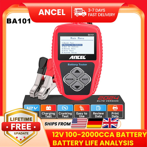 Ba101 tester batteria auto 12v - ba101,