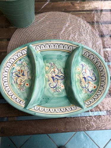 Vassoio ceramica artigianato