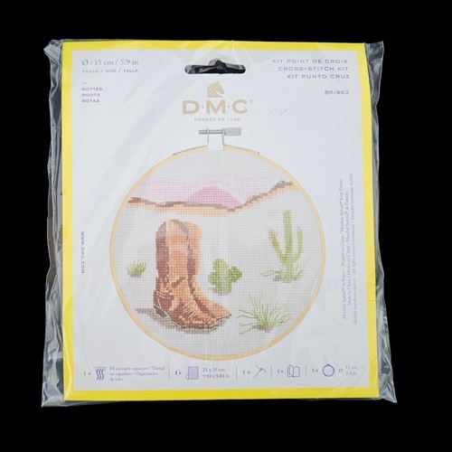 Kit punto croce dmc - punto, stivali