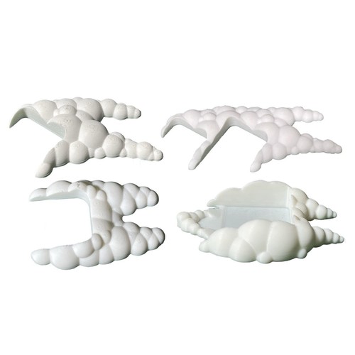 Modello con effetti fumo - con, di