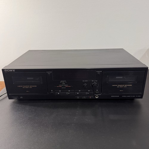 Sony w490 stereo cassette - sony,