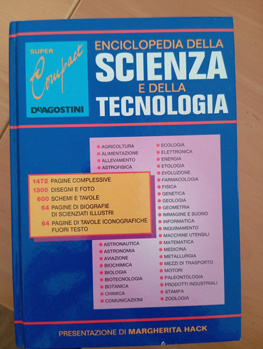 Enciclopedia della scienza - , e