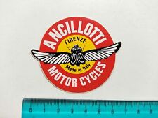 ADESIVO ANCILLOTTI MOTO TRIAL STICKER AUTOCOLLANT AUFKLEBER VINTAGE 80s ORIGINAL