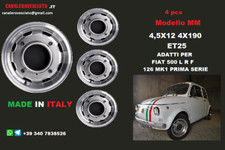 4 Cerchi lega 12 ABARTH MM