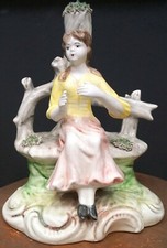  STATUA CERAMICA.FANCIULLA