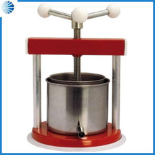 Torchietto torchio premitutto spremitutto per uva mirto agrumi acciaio inox