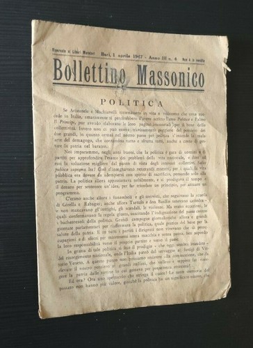 Bollettino massonico liberi - bollettino,