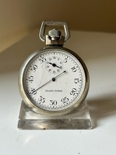ELGIN TIMER BOMBA NATL U.S.A   OROLOGIO DA TASCA POCKET WATCH  MONTRE A GOUSSET