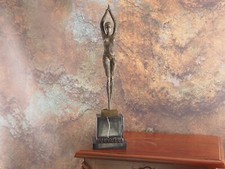 Scultura In Bronzo Art Deco