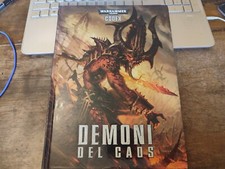 DG-FK  MANUALE CODEX   DEMONI DEL CAOS  GAMES WORKSHOP  WARHAMMER 40K
