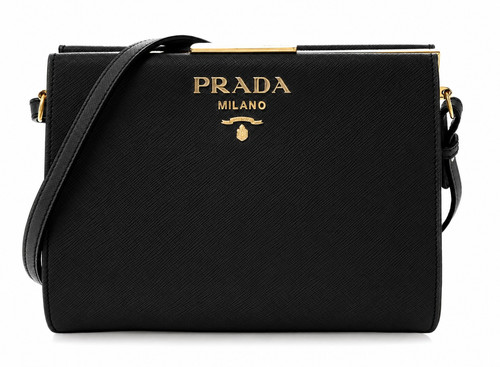 Borsa prada cerniera nera - prada,