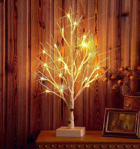Albero picolo luci bianchi - luci,