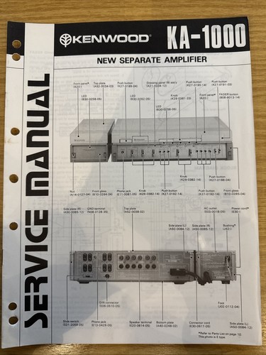 Amplificatore kenwood manuale - amplificatore,