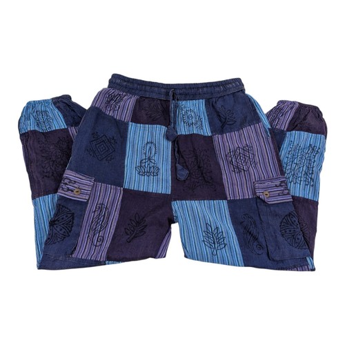 Pantaloni patchwork hippy