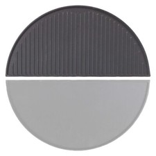 Wiltec Piastra in ghisa rigata