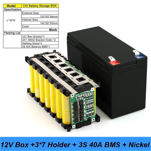 Batteria 12v 40a bms - batteria,