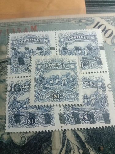 Raro blocco francobolli - 4,