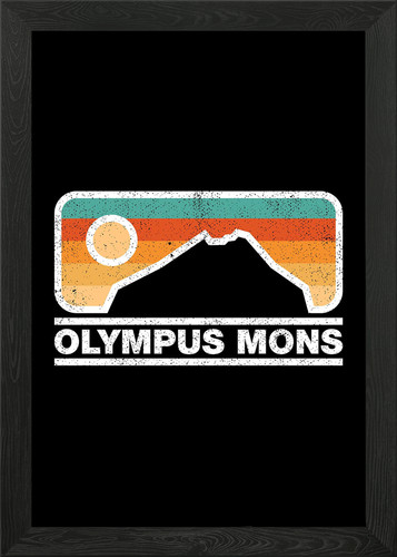 Olympus mons mars poster - mons,