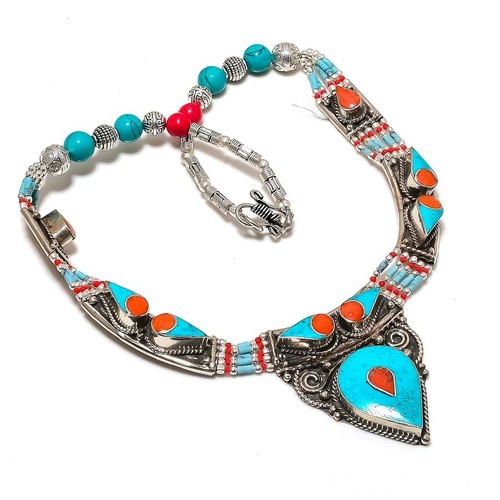 Collana corallo rosso - collana,