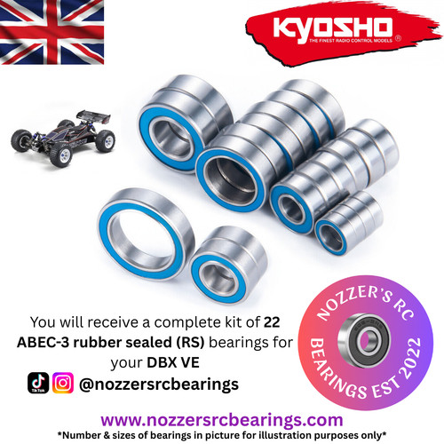 Kit cuscinetti completo - , kyosho