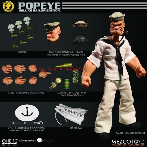 Modellino popeye deluxe - popeye,