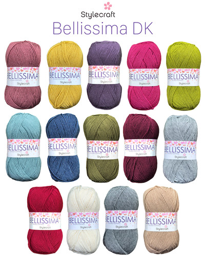 Stylecraft bellissima 100g - stylecraft, dk