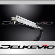 Kit silenziatore scarico inox ovale 350 mm Suzuki DL1000 V-Strom DL1050 2014-2024
