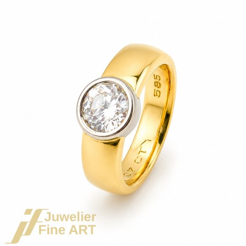 Anello con diamante taglio - anello,