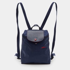 Zaino Longchamp blu navy in