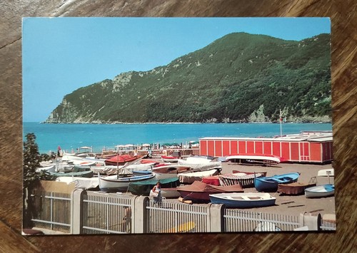 Cartolina riva trigoso genova - riva,