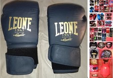 GUANTONI BOXE, LEONE 1947 BLUE EDITION, misura 12 Oz e altri accessori per MMA