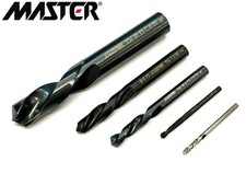 Punte cilindriche elicoidali per Acciaio SINISTRE Serie Corta  DIN1897 HSS-CX30