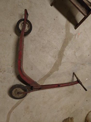Vintage skooty kick scooter - kick,