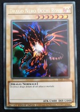 DRAGO NERO OCCHI ROSSI Ultra Rara in Italiano 25° Anniversario LC01-IT006 YUGIOH