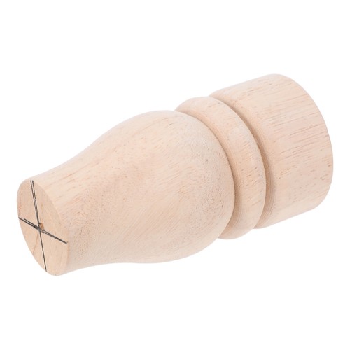 Piedini base colonna legno