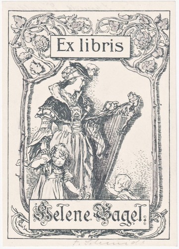 Exlibris felix schmidt - exlibris,