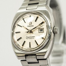 **QUASI NUOVO** Vintage OMEGA Seamaster Cal.684 Automatico Quadrante Argento 27mm Donna