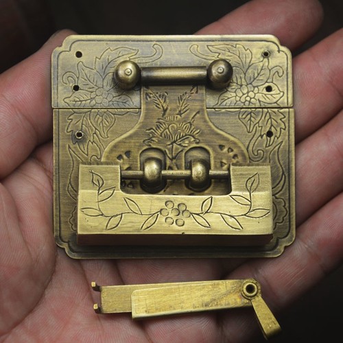 Serratura vintage ottone - , hasp