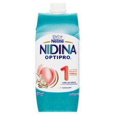Nestlé Nidina Optipro - Latte Liquido 1 Latte per lattanti dalla Nascita, 500ml