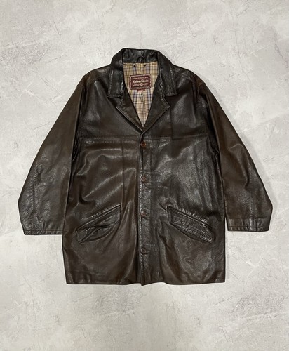Marlboro giacca cappotto pelle