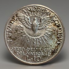 10 LIRE 1939 SEDE VACANTE
